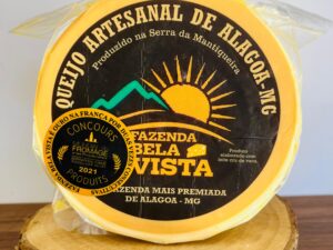 Queijo Artesanal Tradicional 1 Kg (Prata no Prêmio Queijo Brasil 2018)