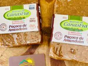 Paçoca de Amendoim em Barra